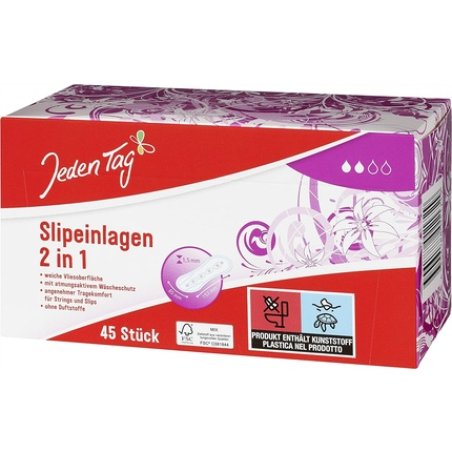 Jeden Tag Slipeinlagen Normal