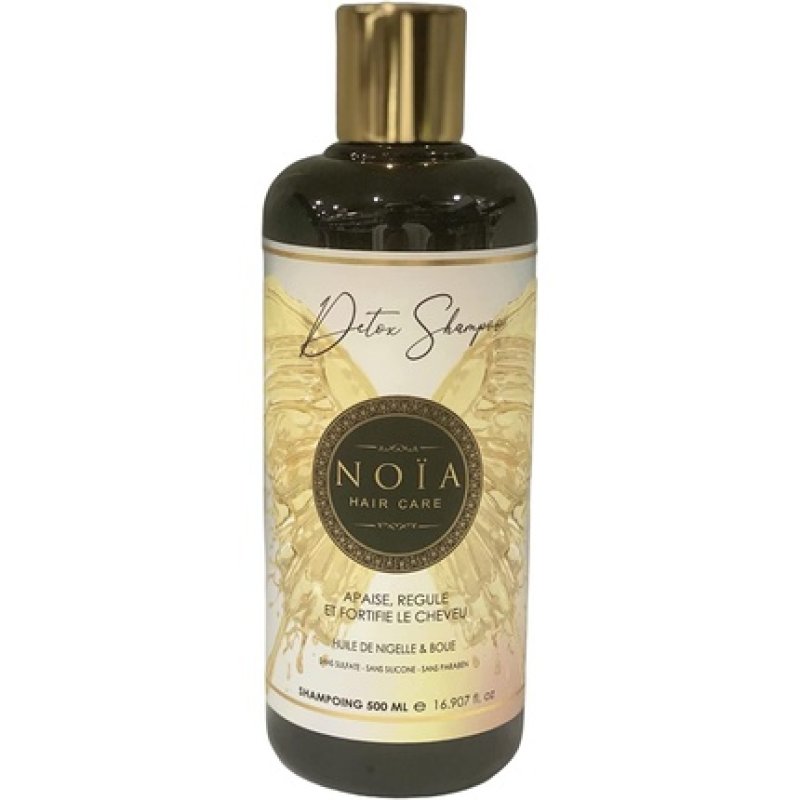 NOÏA HAIR Detox Range Black Seed Oil & Mud Shampoo 500ml