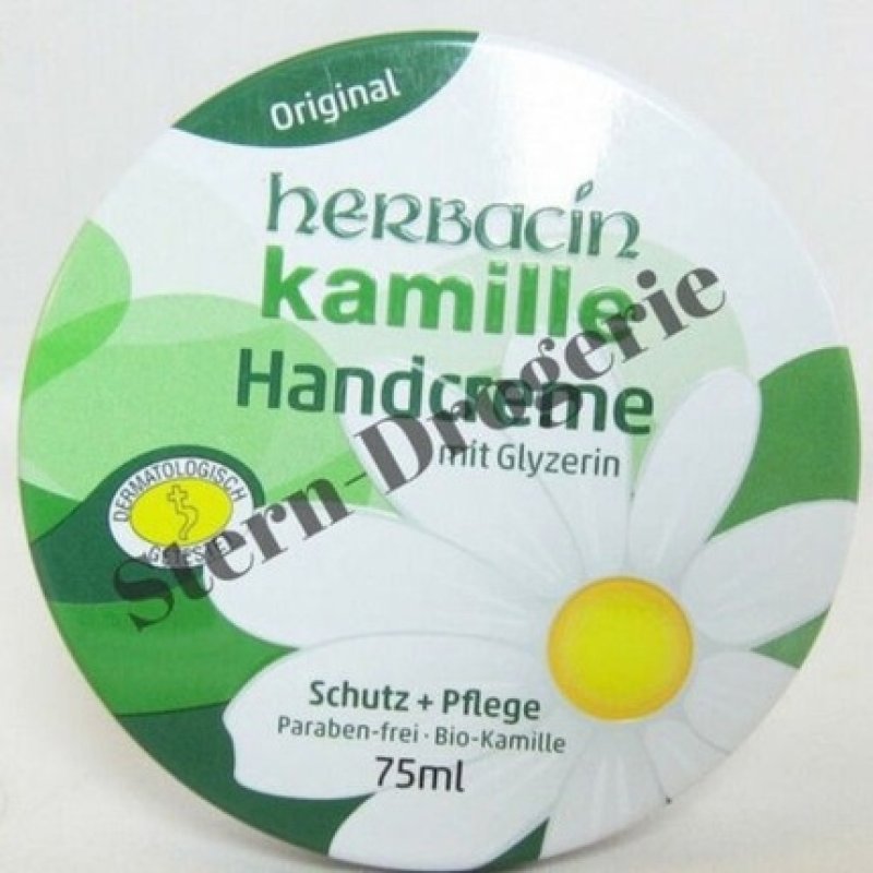 Original Herbacin Chamomile Hand Cream with Glycerin 75ml