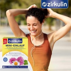 Zirkulin Mini Enema for Mild to Moderate Constipation with Glycerin, Chamomile, and Mallow
