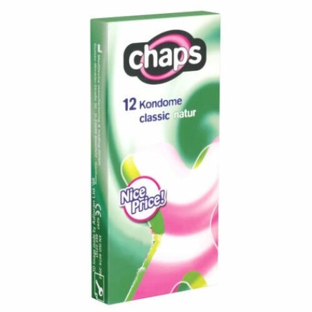 Frei Haus CHAPS Classic Natur 12 Condoms Standard Condoms Neutral Scent