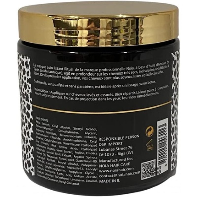 Noia Hair Ritual Tannin & Amla Hair Mask Limited Edition 500ml