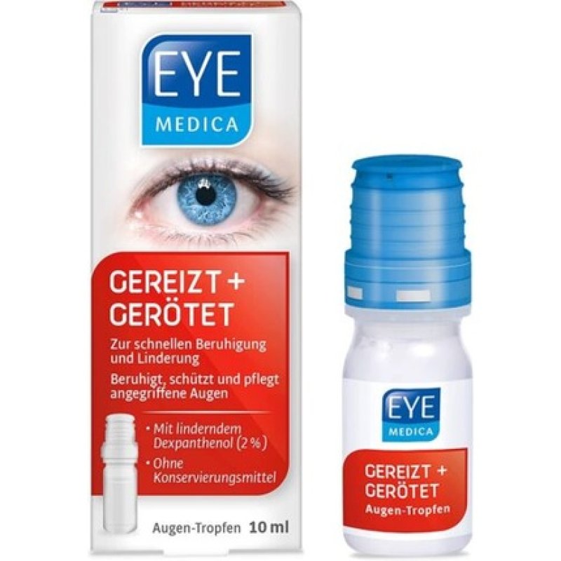 EyeMedica Eye Drops Irritated and Red 10ml