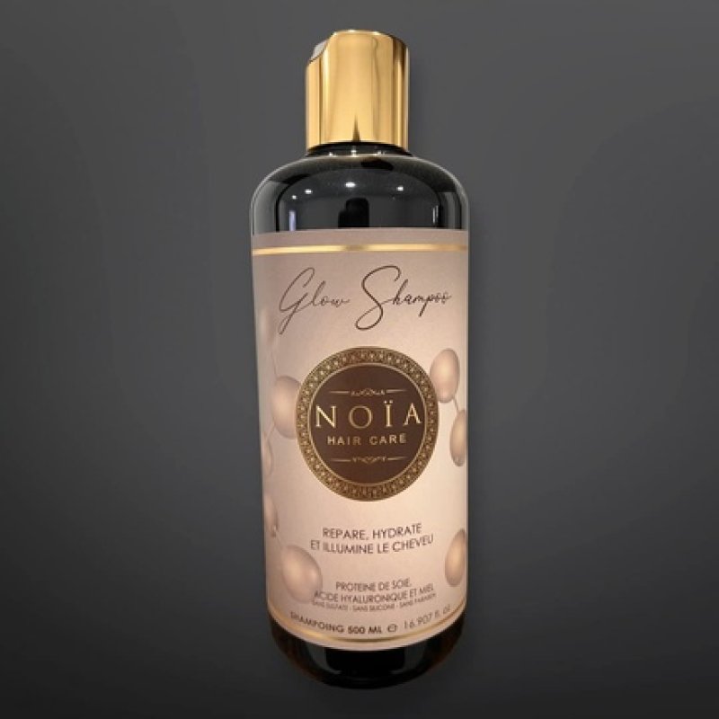 Silk Protein, Hyaluronic Acid, and Honey Shampoo Glow Series 500ml