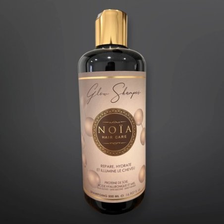 Silk Protein, Hyaluronic Acid, and Honey Shampoo Glow Series 500ml