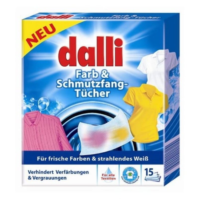 Dalli-Werke Color Catching Wipes 15 Pieces