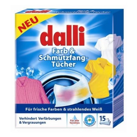 Dalli-Werke Color Catching Wipes 15 Pieces