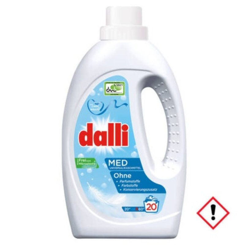 Dalli Med Liquid Detergent 20 Wash Loads 1100ml