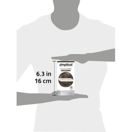 Simplicol Fabric Dye Intensive Espresso Brown Washing Machine Dye Kit 1 Pack