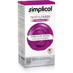 Simplicol Fabric Dye Intensive Luscious Berry Washing Machine Dye Kit 1 Pack 1806