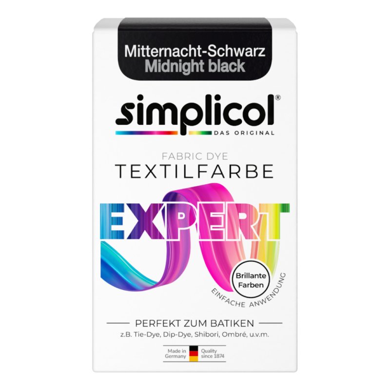 Simplicol Expert Fabric Paint for Washing Machine or Manual Coloring Tie Dye