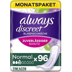 Always Discreet Normal Incontinence pad Woman