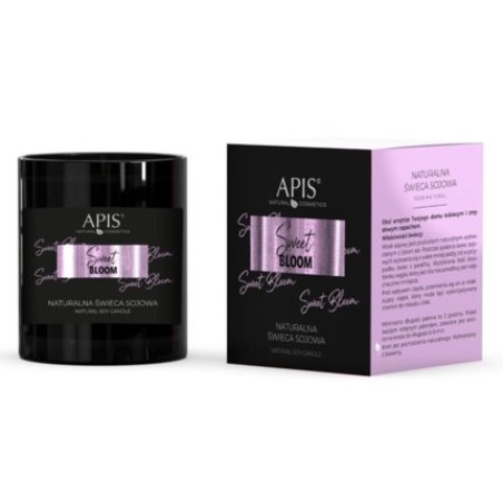 Apis Sweet Bloom Scented Natural Soy Candle 220g