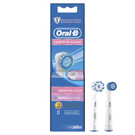 Oral-B Sensitive Clean and Sensi Ultra-Fine Brush Heads