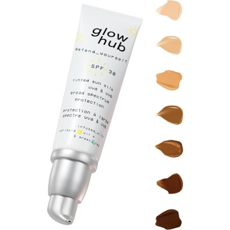 Glow Hub Defend Yourself Facial Sunscreen SPF 30 Tinted 50ml