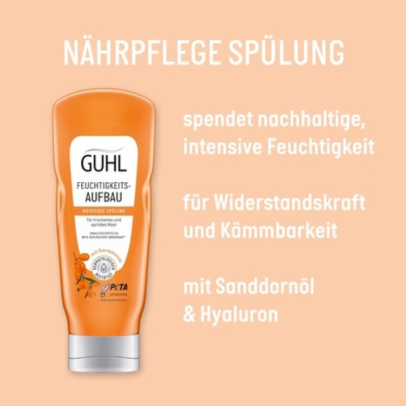 Guhl Moisture Build-Up Conditioner 200ml for Dry and Brittle Hair