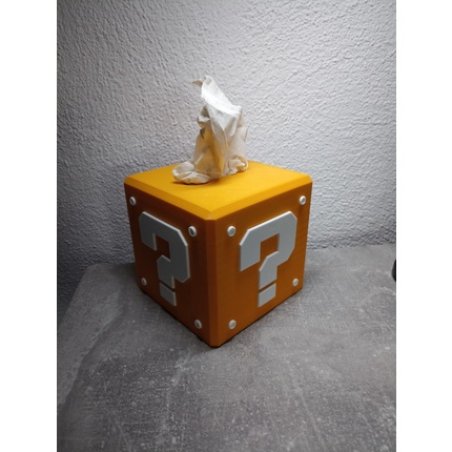 Super Mario Question Block Tissue Box 60 Cubes
