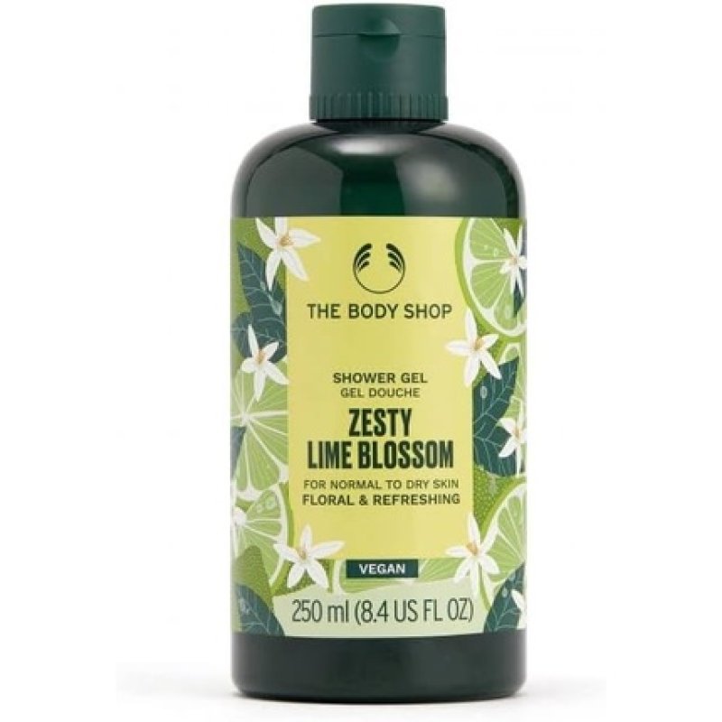The Body Shop Zesty Lime Blossom Shower Gel 250ml