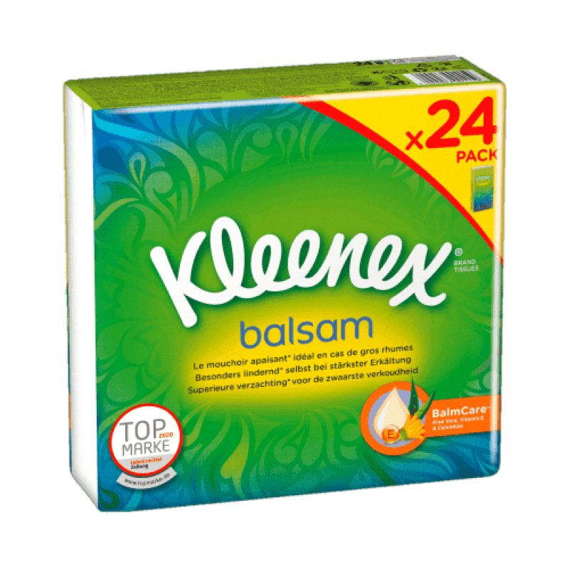 Kleenex Balsam 1 pièce(s) Unisexe 24 feuilles