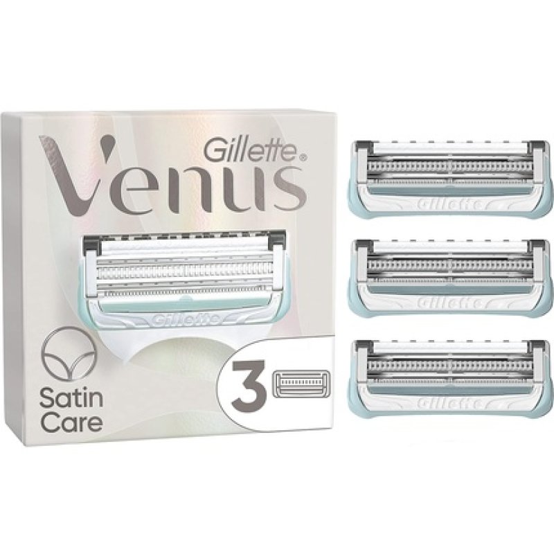 Gillette Venus Intimate Area Razor Blades for Women 3 Replacement Blades