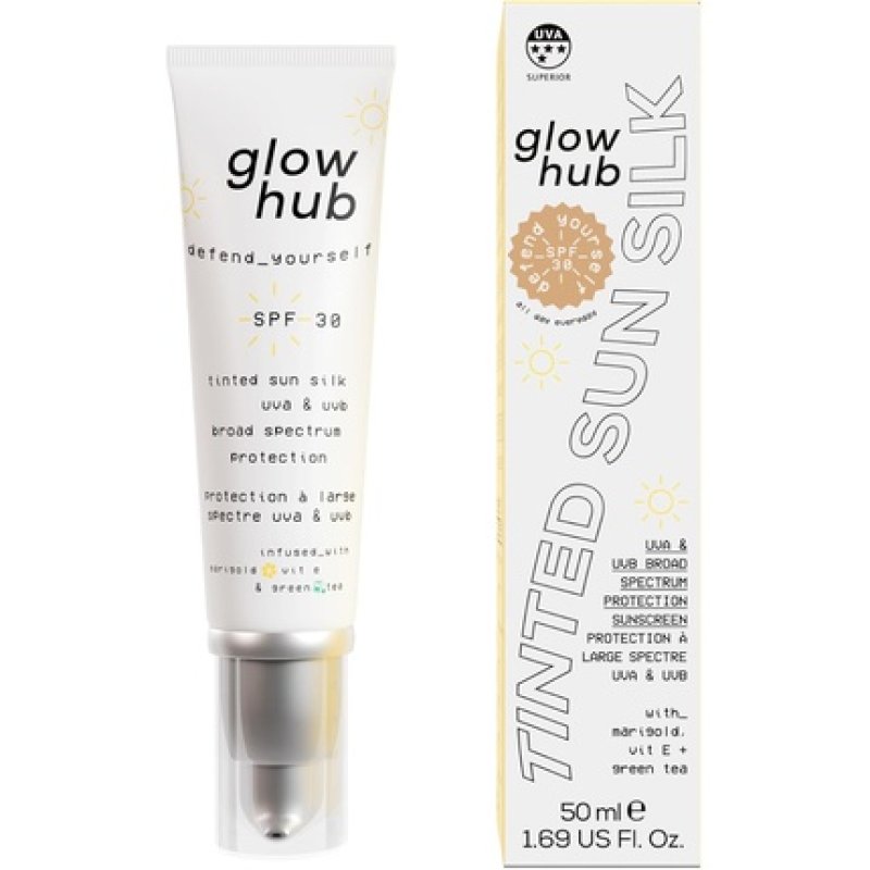 Glow Hub Defend Yourself Facial Sunscreen SPF 30 Tinted 50ml