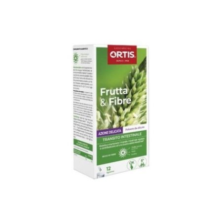 ORTIS LABORATOIRES Frutta & Fibre Gentle Action Fiber Supplements 12 Sticks