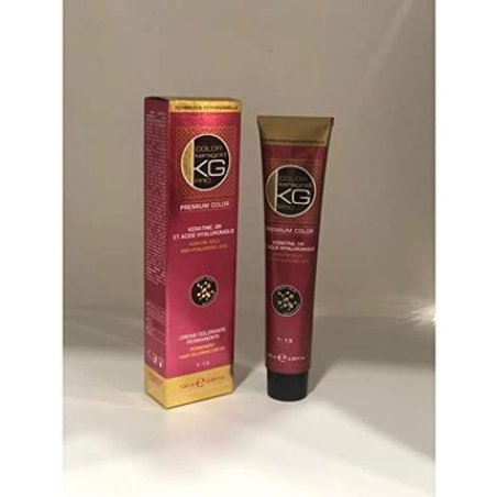 KERAGOLD Hair Color with Keratin, Gold, and Hyaluronic Acid 4.66 Intense Reddish Brown