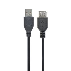 CABLE USB GEMBIRD DE EXTENSION MACHO-HEMBRA 0.75M