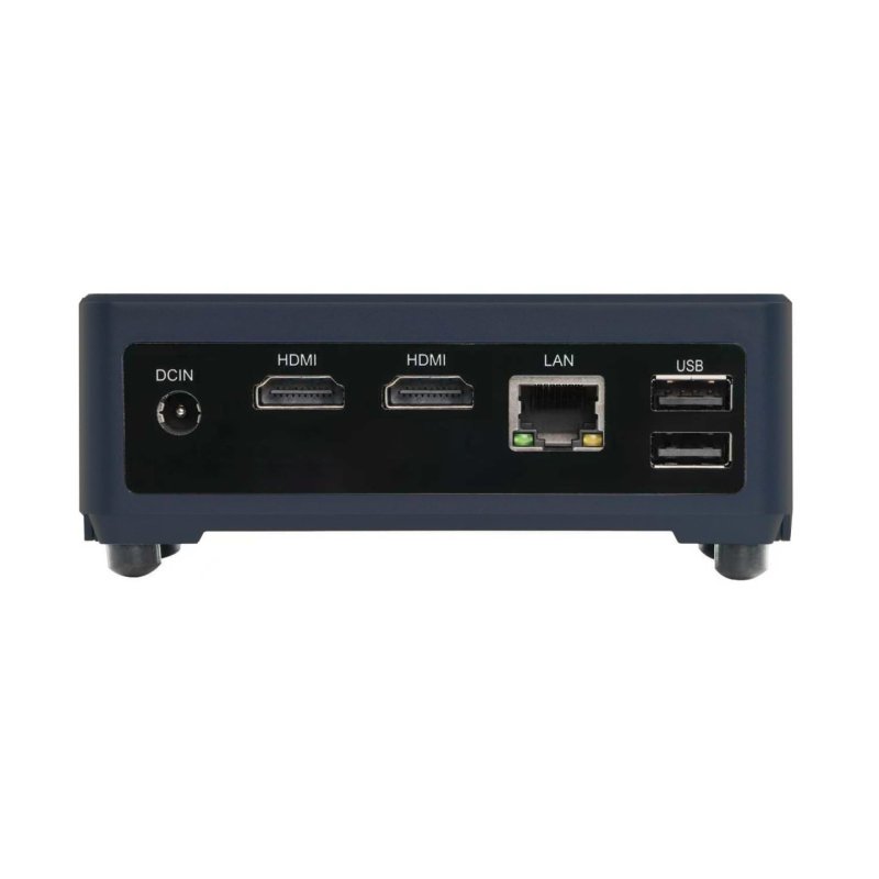 Leotec LEMPC21 barebone PC/ poste de travail Noir 5205U 3,7 GHz