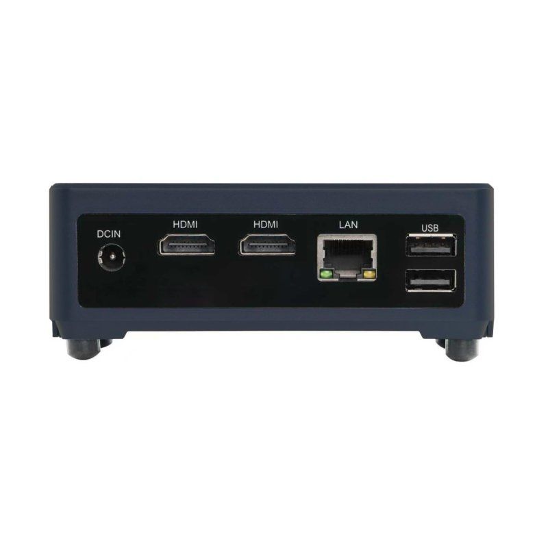 Leotec LEMPC21 PC/workstation barebone Black 5205U 3.7 GHz