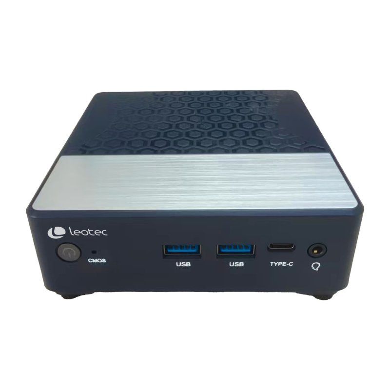 Leotec LEMPC21 PC/workstation barebone Black 5205U 3.7 GHz