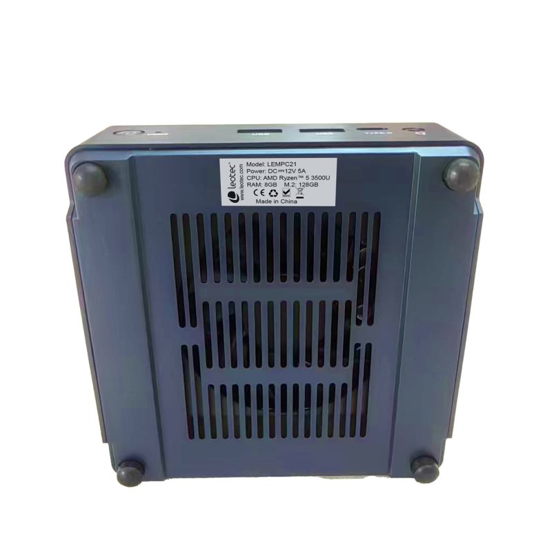 Leotec LEMPC21 barebone PC/ poste de travail Noir 5205U 3,7 GHz