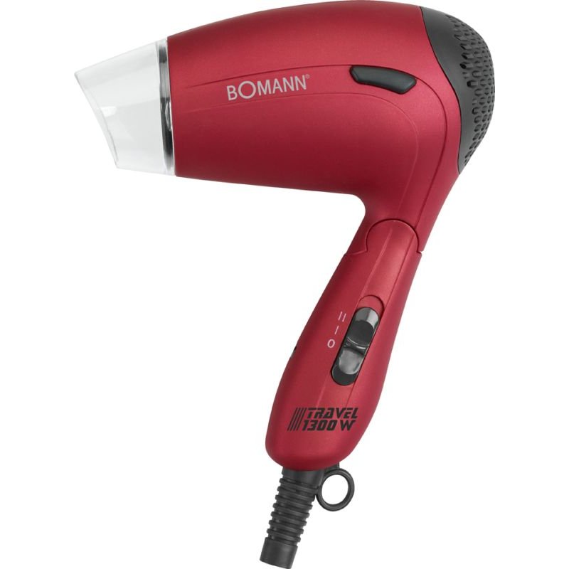 Bomann HTD 8005 CB hair dryer 1300 W Red