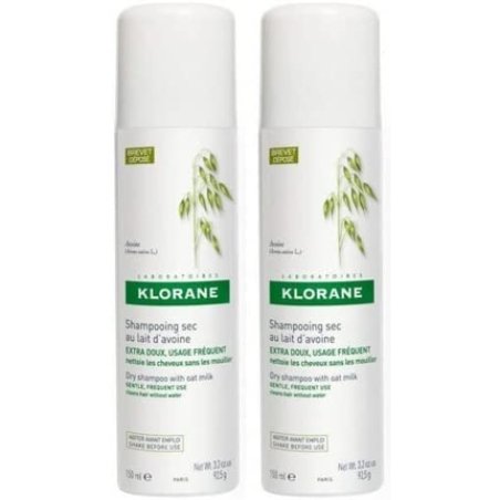 Klorane Dry Shampoo 150ml - Pack of 2