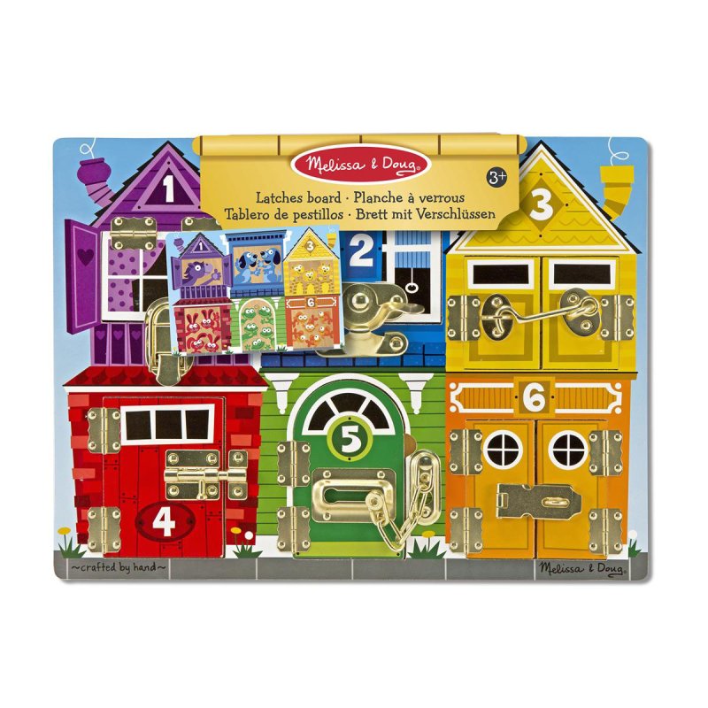 Melissa & Doug - Wooden Activity Board Latches (806099)