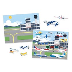 Melissa & Doug - Reusable Stickers Pad Vehicles (806044)