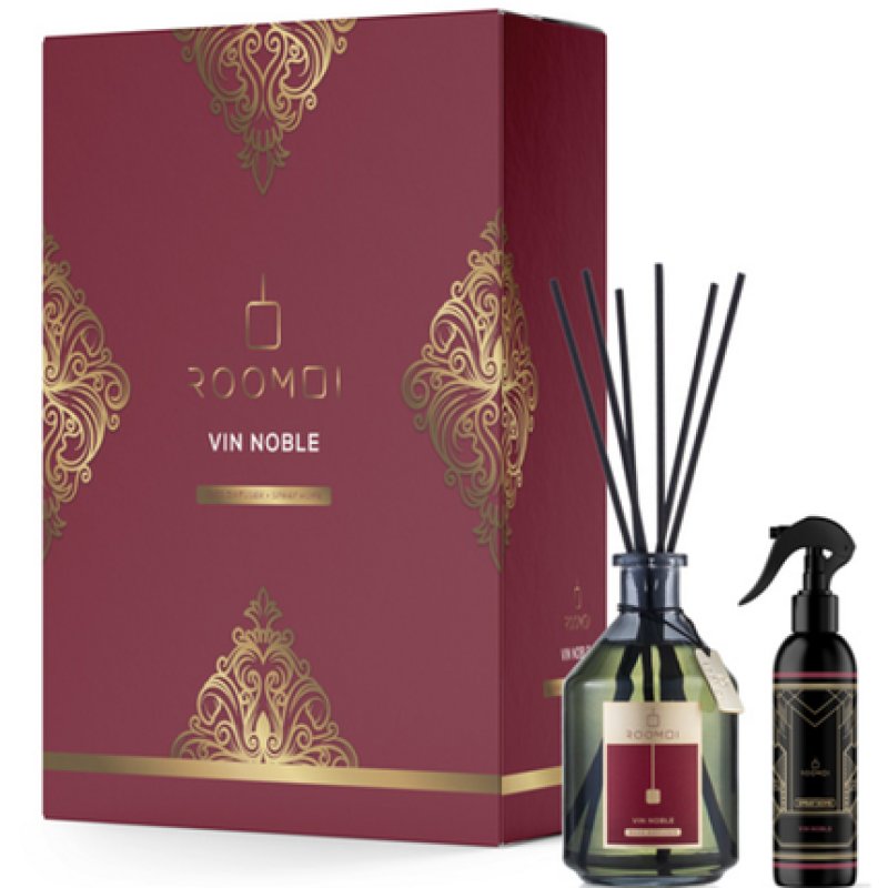 Roomoi Vin Nobile Ambient Diffuser 200 Ml Home Spray 100 Ml
