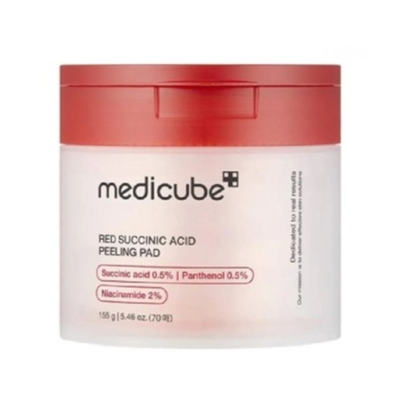 Medicube Medicube Red Succinic Acid Facial Toning Pads 70 Pieces