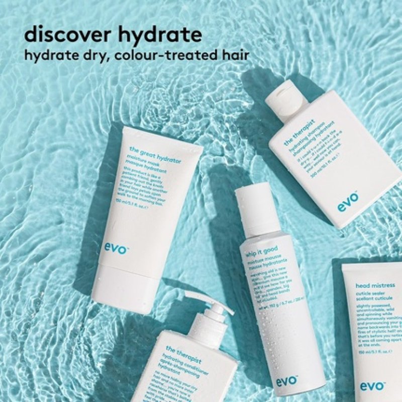 Evo The Therapist Hydrating Conditioner - Hydrates, Strengthens, and Softens