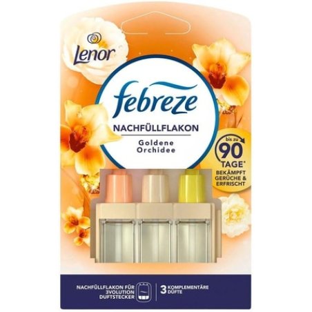 febreze Flacon de recharge 3Volution, Goldene Orchidee