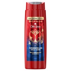 Old Spice Rockstar Men's Shower Gel & Shampoo 250ml 3-in-1 Hair & Face