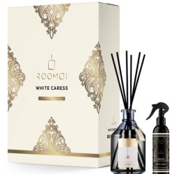 Roomoi White Caress Ambient Diffuser 200 Milliliters Home Spray 100 Milliliters