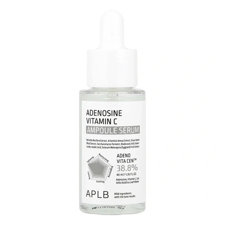Aplb Adenosine Vitamin C Ampoule Serum 135 Fluid Ounces 40 Milliliters