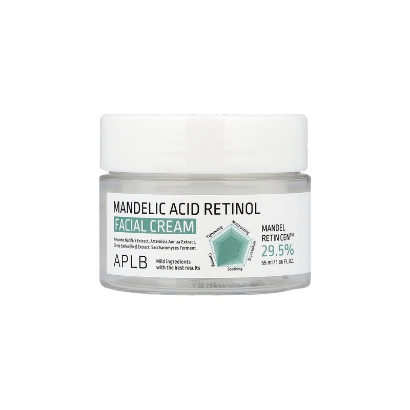 Aplb Mandelic Acid Retinol Facial Cream 186 Fl Oz 55 Ml
