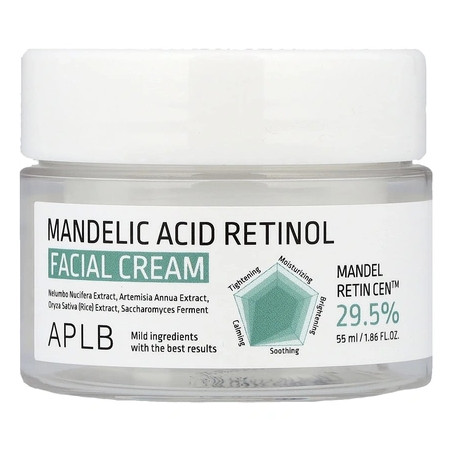 Aplb Mandelic Acid Retinol Facial Cream 186 Fl Oz 55 Ml