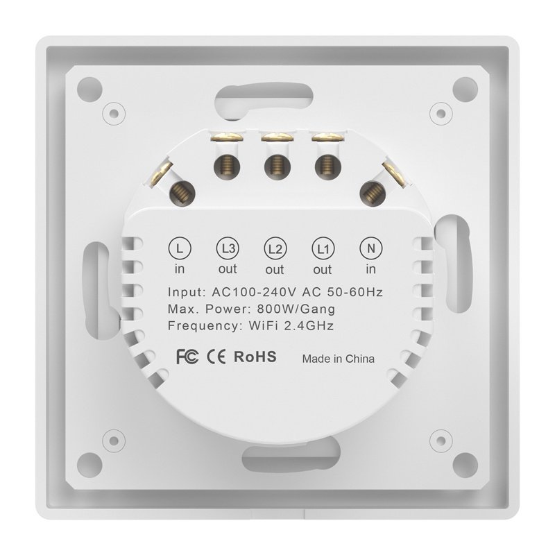 Avatto TS20-EU-W3 WiFi touch light switch