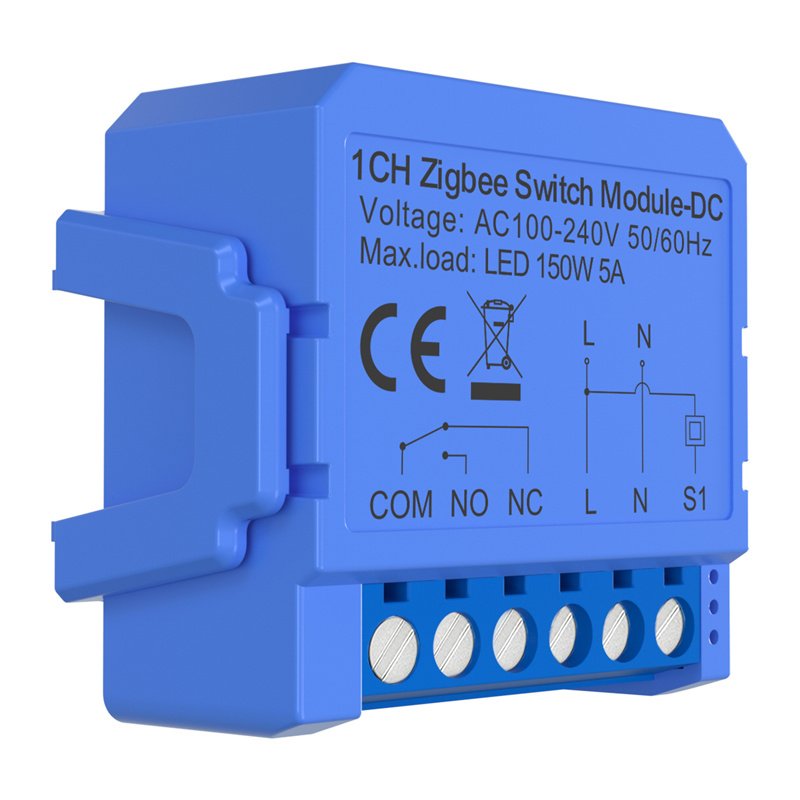 Avatto ZWSM16-DC-1 intelligent 1-channel ZigBee switch module with voltage-free DC contact