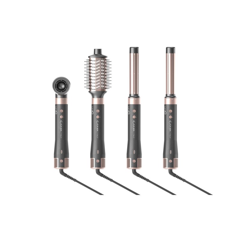 Gama Italy Professional Uniq Aura Multistyler 4 in 1 Brushless Motor