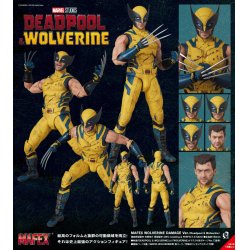 DEADPOOL & WOLVERINE - Figurine MAFEX Wolverine Damage Ver. - 16cm