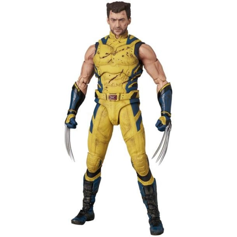 DEADPOOL & WOLVERINE - Figurine MAFEX Wolverine Damage Ver. - 16cm